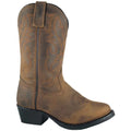 Smoky Mountain Boots Toddler Boys Denver Brown Oiled Leather Western 7 EE