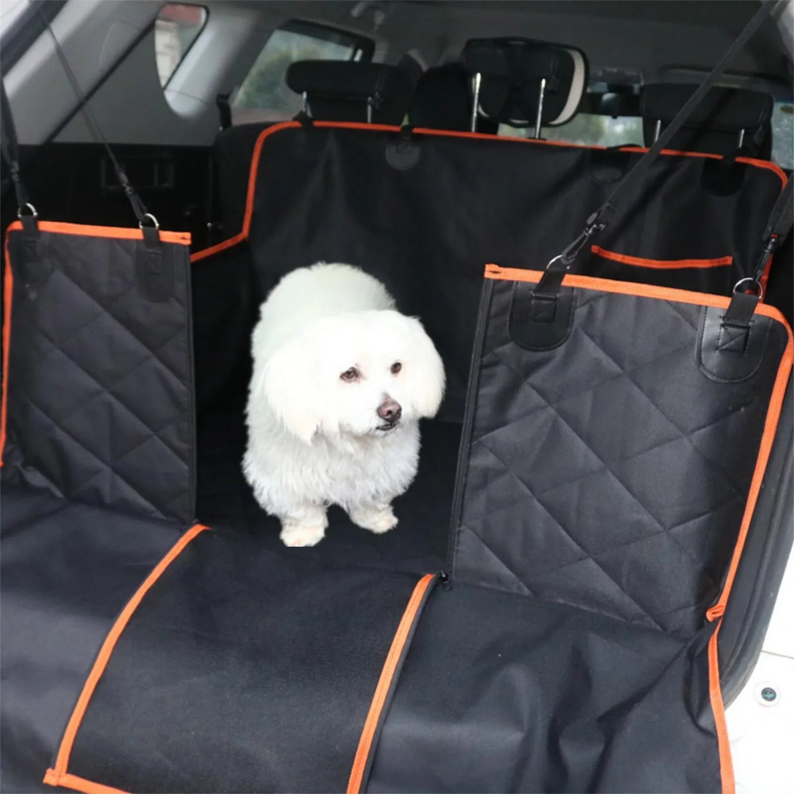 Holocky SUV Cargo Liner for Dogs Trunk Seat Cover for Pets Waterproof Car Trunk Protector Trunk Cover Mat for SUVs