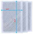 RayAir Supply 14x25 MicroPower Guard Air Cleaner Replacement  Filter Pads (3 Pack)