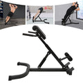 Roman Chair Back Extension Machine Hyperextension Bench with Angle Height Adjust