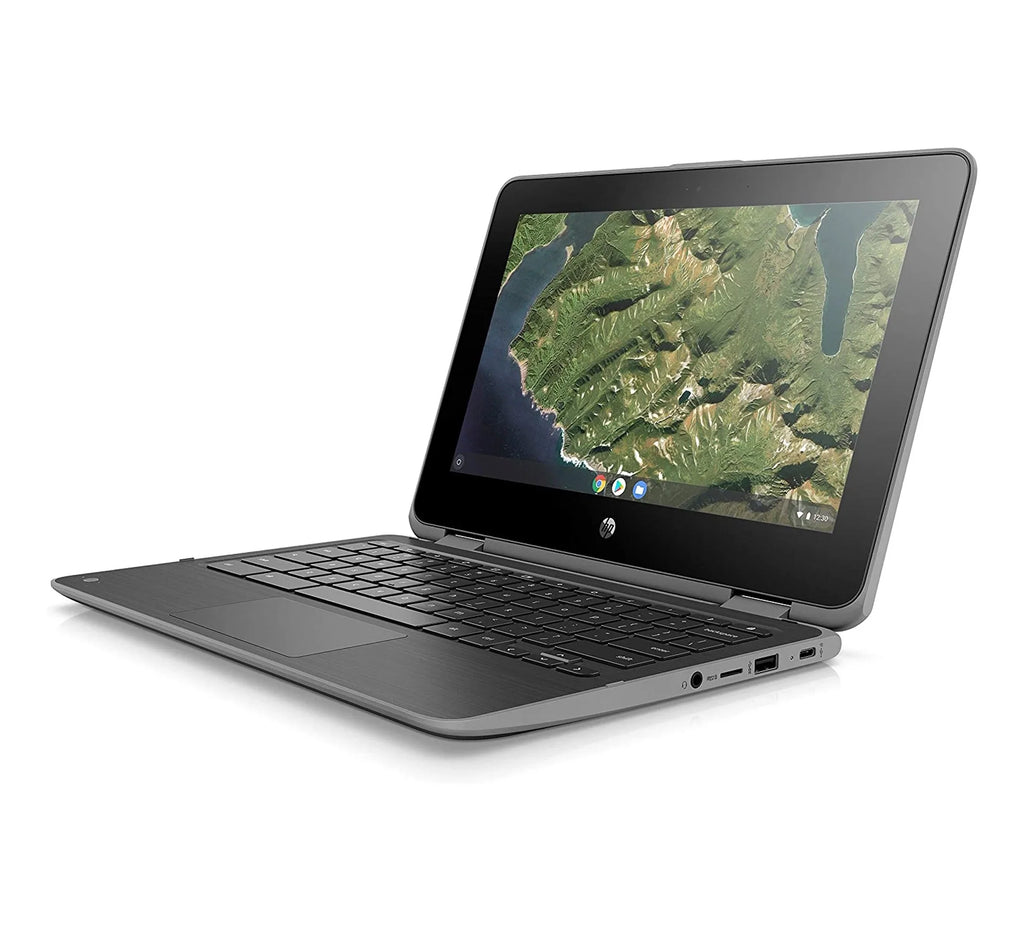 Repaired A GRADE HP Chromebook x360 11 G2 Celeron N4100 1.1GHz, 4GB, 32GB-SSD, 11.6inch HD, Chrome OS, Webcam, Touchscreen (Refurbished)