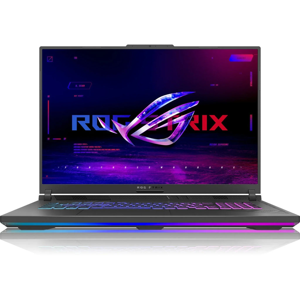 Asus ROG Strix G18 18" Gaming Portable PC, Microprocessor Core i9 i9-13980HX, NVIDIA GeForce RTX 4070 8 GB, 1TB SSD, Windows 11 Home, G814JI-CS94