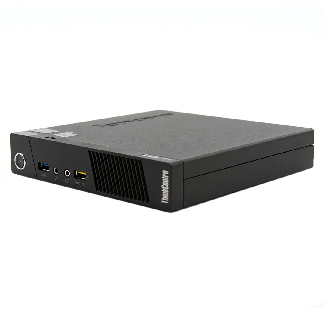 Refurbished Lenovo ThinkCentre M73 Tiny Form Factor Computer PC, 3.2 GHz Chipset Core i3, 4GB DDR3 RAM, 120GB SSD Hard Drive, Windows 10 Home 64 bit (Refurbished)