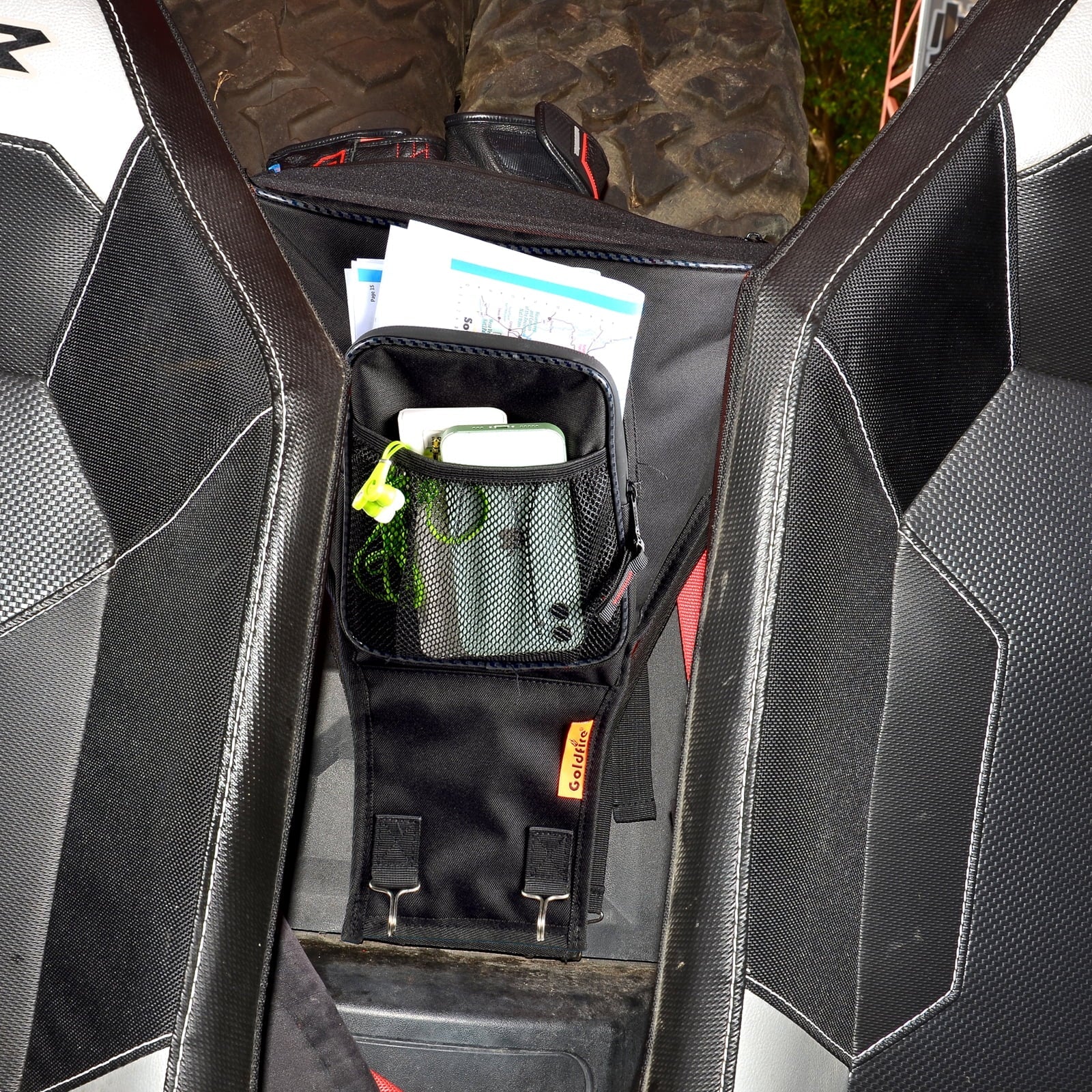 UTV Accessories 1680D RZR Storage Cab Pack RZR Center Seat Storage Bag Fits For POLARI RZR 1000 XP RZR 800 800S RZR 570 900