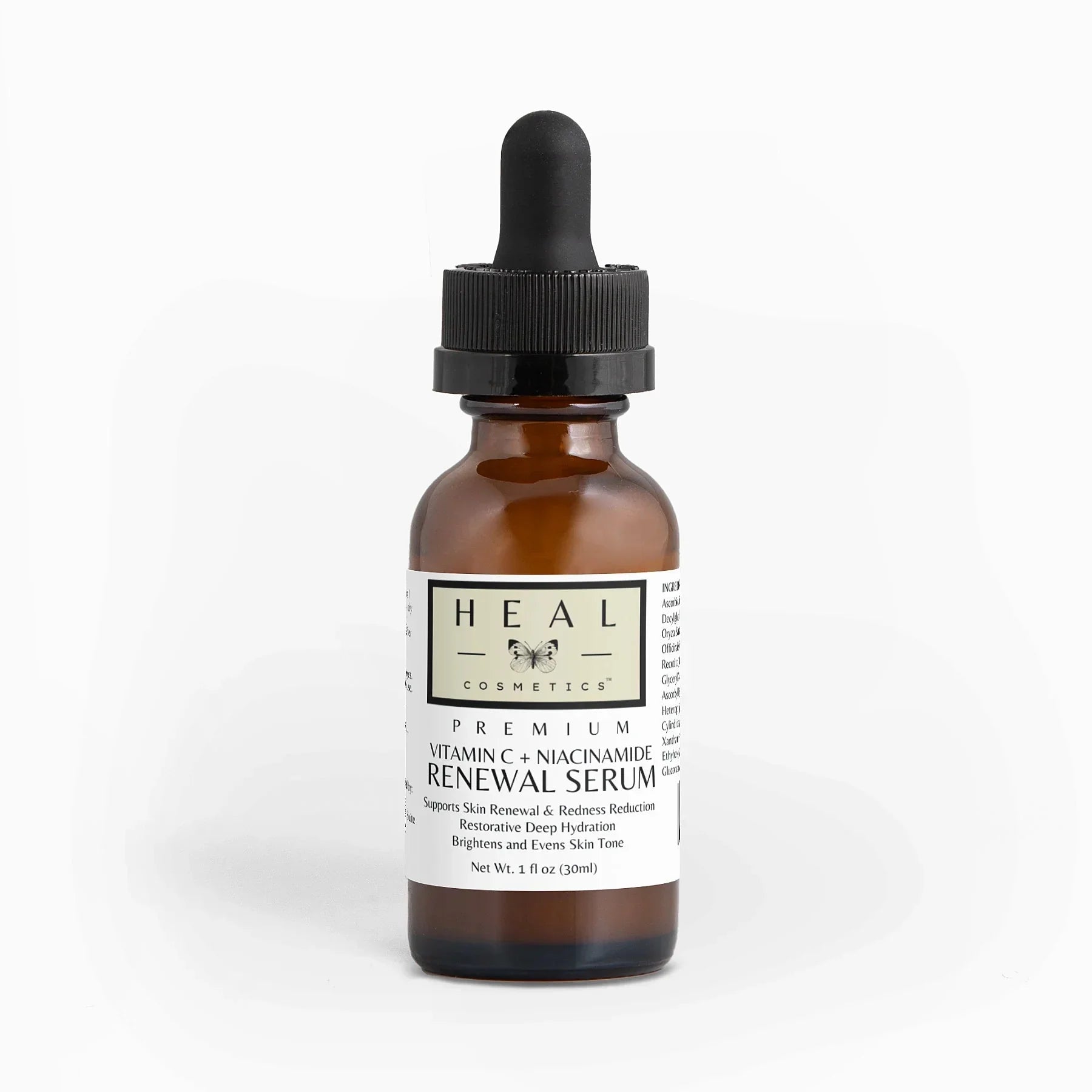 HEAL Cosmetics™ Premium Vitamin C  Niacinamide Renewal Serum