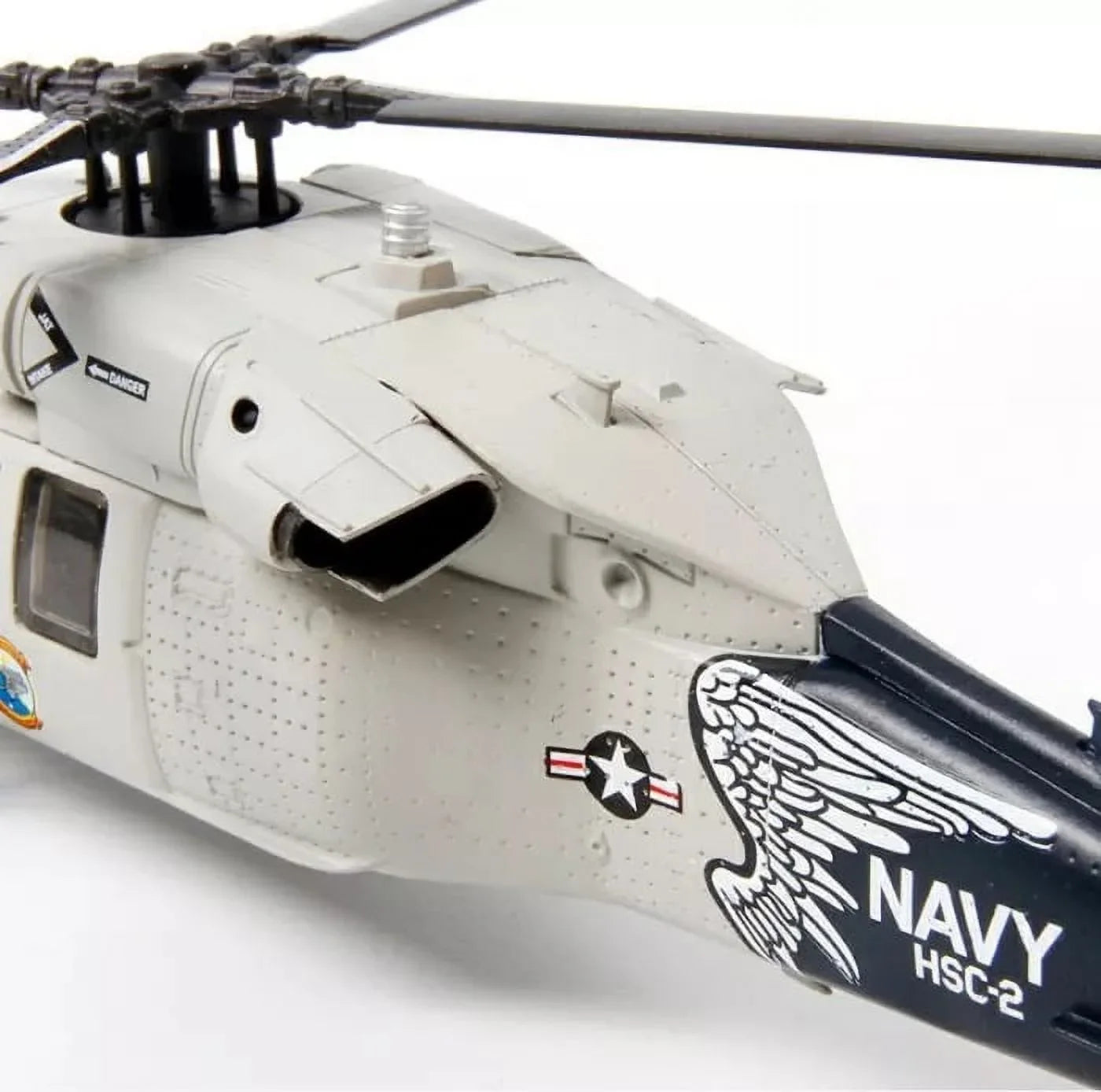 Classic Fighter Model 1:72 USA UH-60 Black Hawk helicopter (Sea Hawk version)  Diecast Airplanes Military Screen Model Aircraft for Collection
