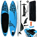 Inflatable Paddleboard Set 120.1"x29.9"x5.9" Blue