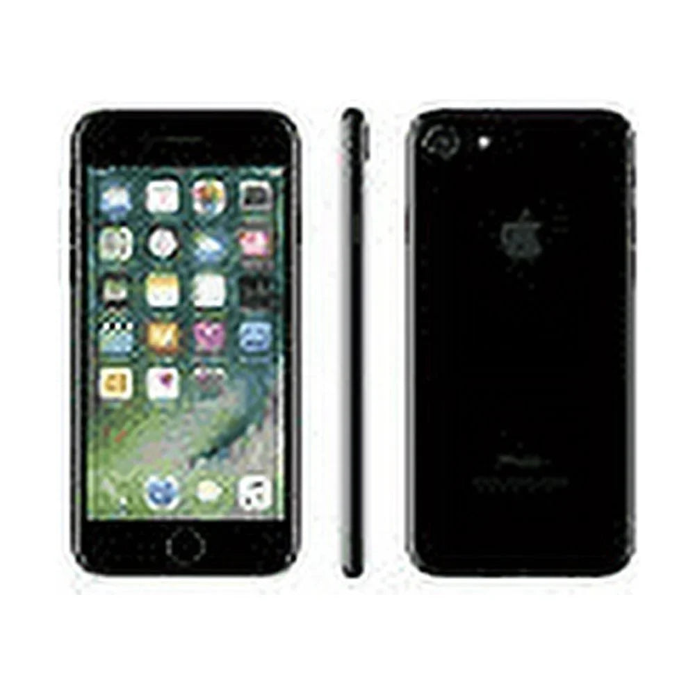 Renewed Apple iPhone 7 128GB Jet Black Fully Unlocked (Verizon + AT&T + T-Mobile + Sprint) (Refurbished)