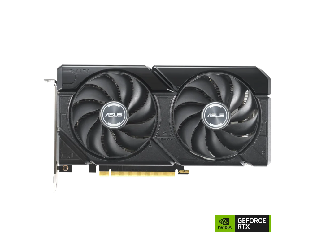 ASUS Dual GeForce RTX? 4060 Ti EVO OC Edition 8GB GDDR6 (PCIe 4.0, 8GB GDDR6, DLSS 3, HDMI 2.1a, DisplayPort 1.4a, Axial-tech fan design, 0dB technology, Protective Backplate, Auto-Extreme Technology)