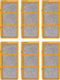 3-in-1 True HEPA Activated Carbon Air Filter Replacement Compatible with Holmes AER1 Smoke Grabber AER1 HAPF30AS-U4R Air Purifier - 1.2” x 10” x 4.6”, 6 Pack