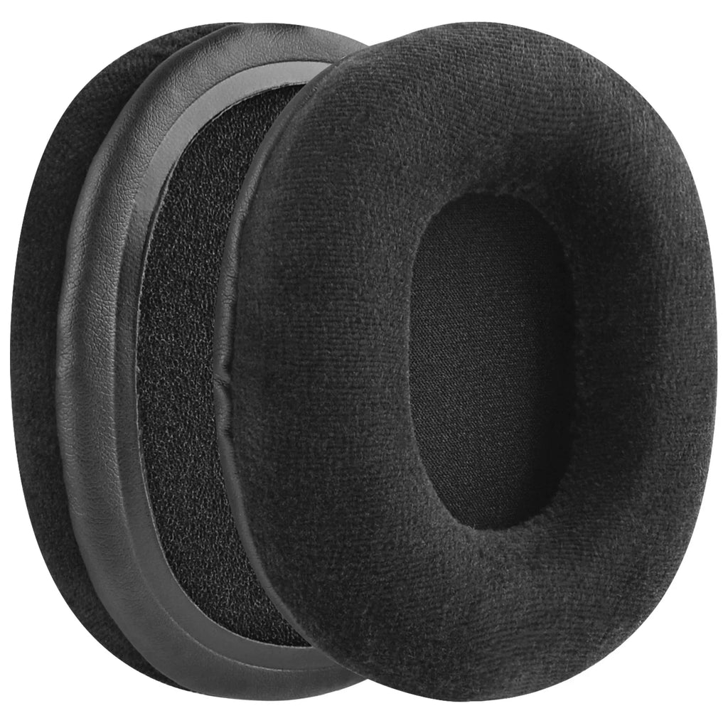 Geekria Comfort Velour Replacement Ear Pads for Turtle Beach Ear Force Recon 50 50P 60P 150 Camo Call of Duty Advanced Warfare Gaming Headphones Ear Cushions, Ear Cups Cover Repair Parts (Black)