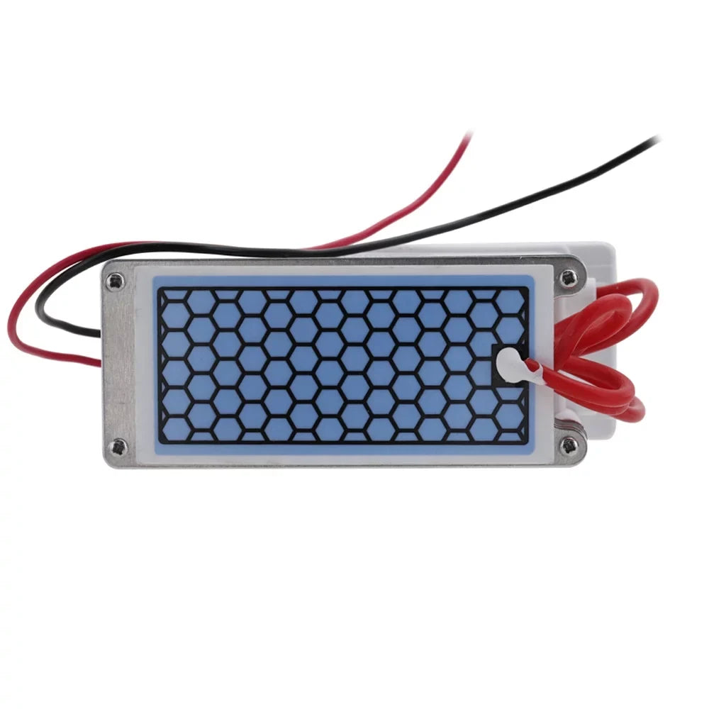 CACAGOO Portable Ceramic 15g/h Generator Long Life Three Tablets Integrated Plate Air Water Purifier