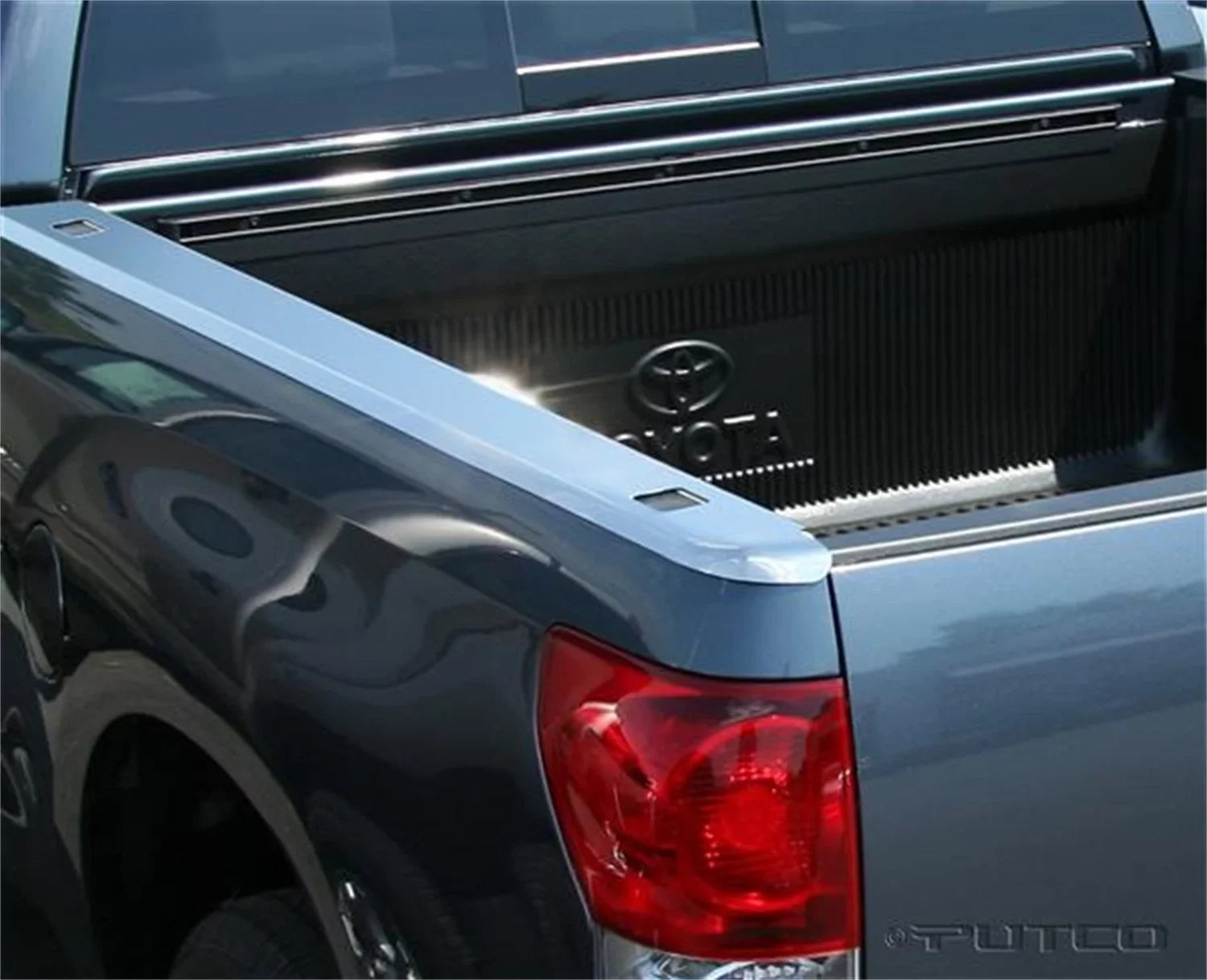 Putco 59594 Skins Truck Bed Side Rail Protector Fits select: 2008 TOYOTA TUNDRA, 2007 TOYOTA TUNDRA CREWMAX SR5