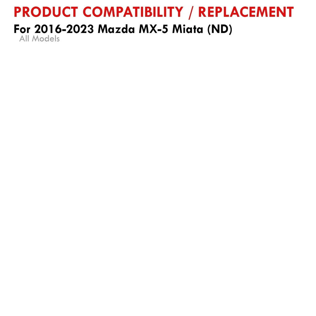 AJP Distributors Rear Lower Suspension Adjustable Toe Control Arms Rods LCA Kit Red Compatible/Replacement For Mazda Miata MX-5 ND MX5 2016 2017 2018 2019 2020 2021 2022 2023 16 17 18 19 20 21 22 23