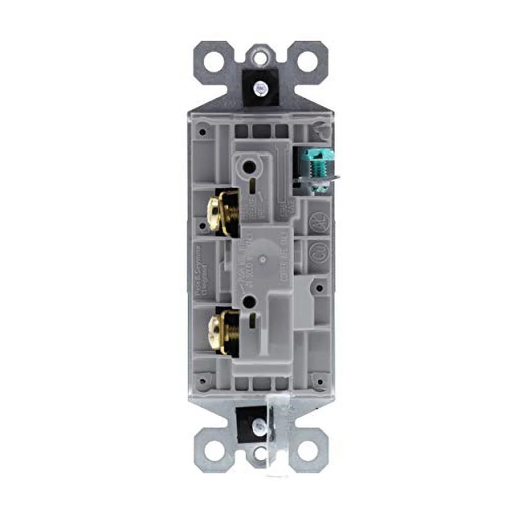 Legrand TM870WCP6 Pass & Seymour Decorator 1-Pole Light Switch, White, 10-Pk. - Quantity 1