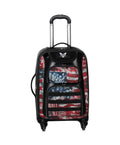 Subtle Patriot Men's 4 Wheel 22" Cabin Luggage