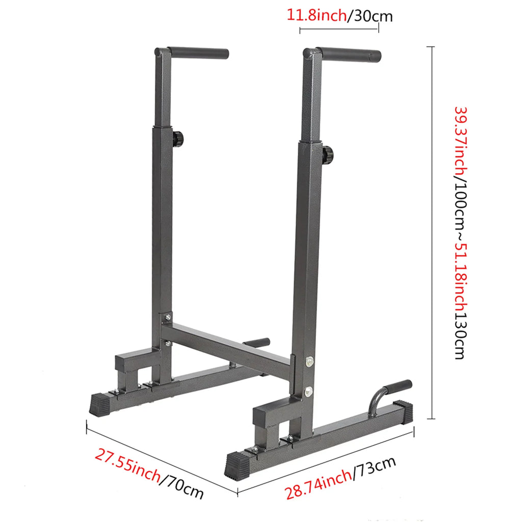 KARMAS PRODUCT Adjustable Strength Training Exercise Power Rack Exercise Stand Bar for Home Gym