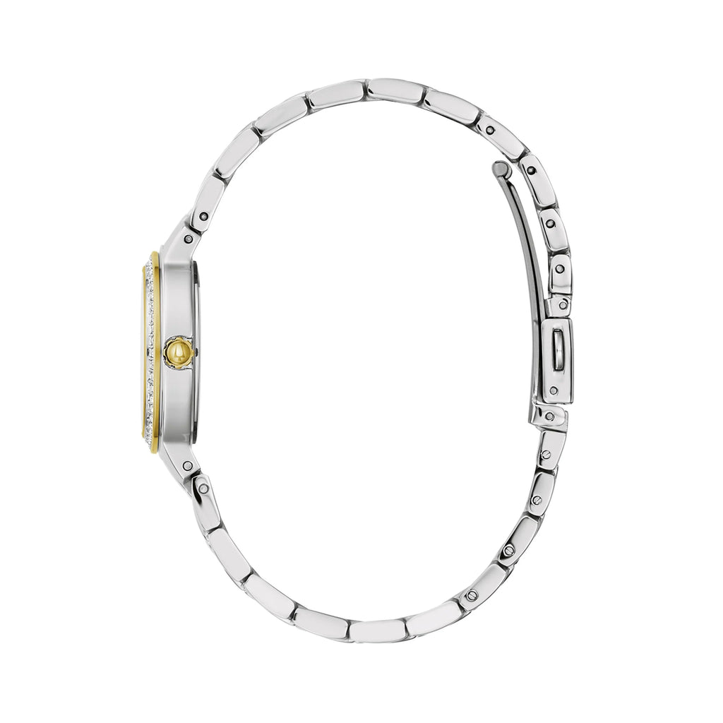 Bulova Women's Two-Tone Stainless Steel Crystal Accent Watch - 98L271
