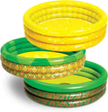 3 Packs 45 X 10 Inflatable Kiddie Pools Lemon Pineapple Avocado Inflatable Kiddie Pool Set for Kids Summer Fun Baby Swimming Pool Water Pool Pit Ball Pool