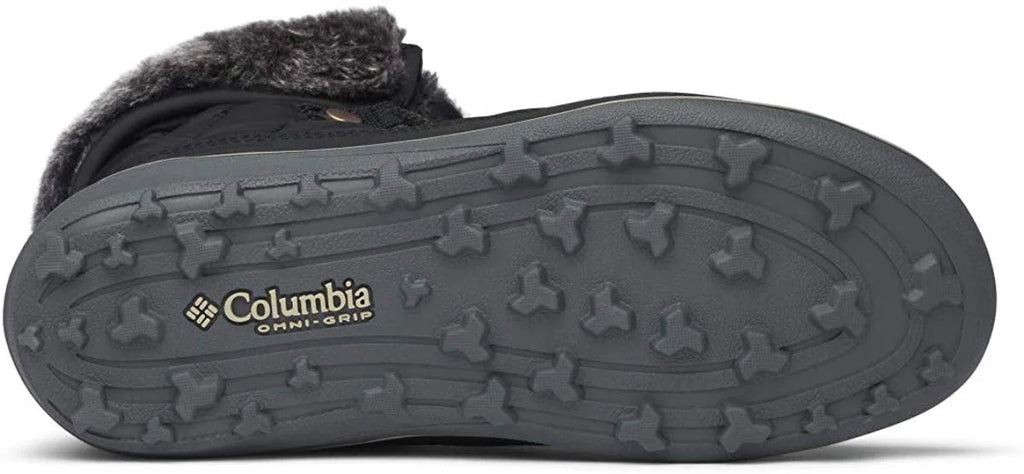 Columbia Women's Heavenly Shorty Omni-Heat Snow Boot, 10, Black/Kettle