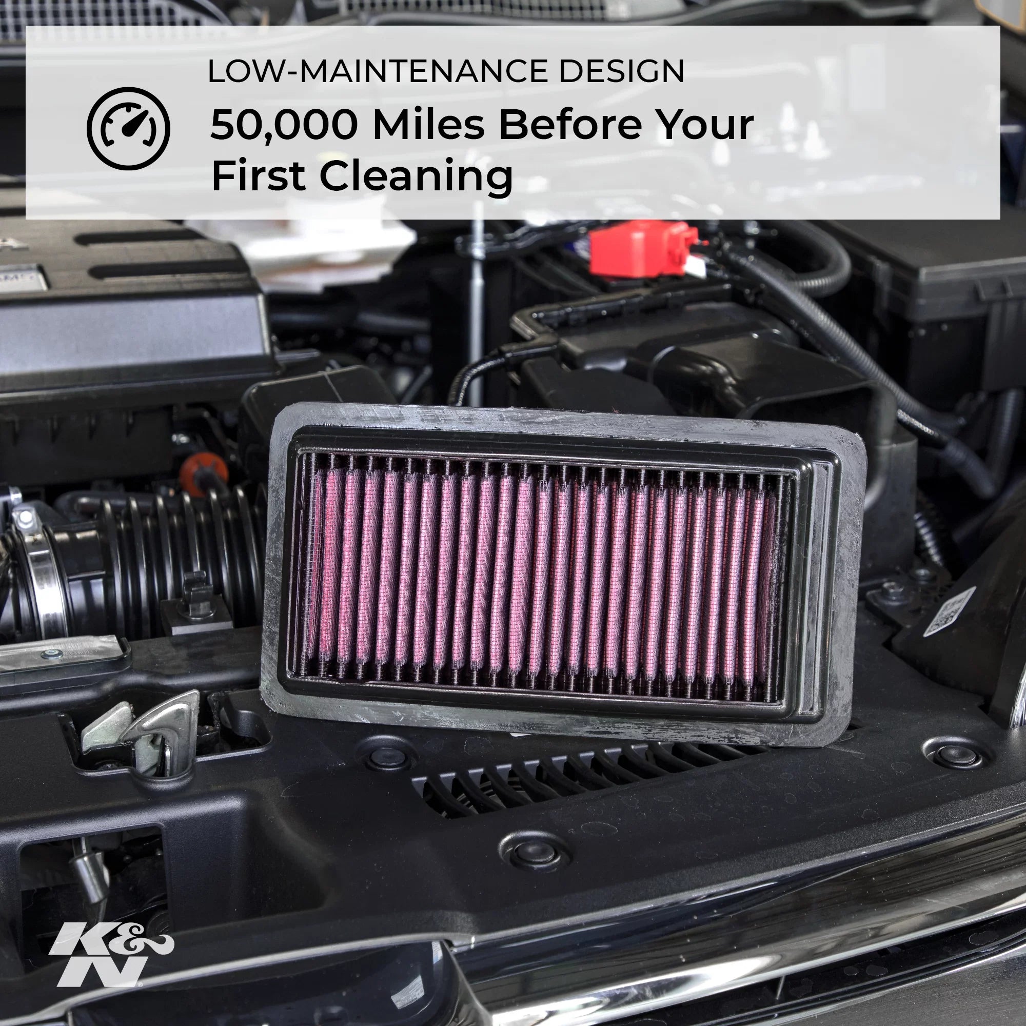K&N Engine Air Filter: High Performance, Premium, Washable, Replacement Filter: 1994-2009 AUDI/VOLKSWAGEN/SKODA (A4, A6, RS4, S4, S6, Allroad I, Allroad Quattro, Passat, Superb), 33-2125