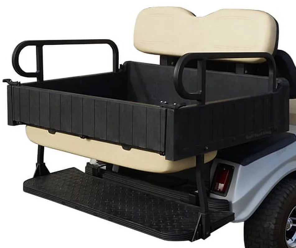 RHOX 900 series Golf Cart Rear Seat Box Kit - Club Car DS