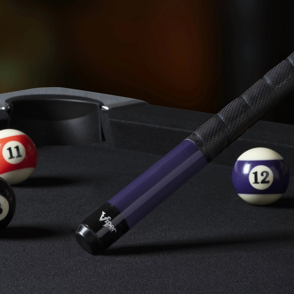 Viper Sure Grip Pro 58" Billiard/Pool Cue, 2 Piece, Purple, 19 Ounce