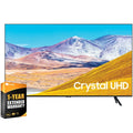 Samsung UN85TU8000FXZA 85 inch 4K Ultra HD Smart LED TV 2020 Model Bundle with 1 Year Extended Coverage (UN85TU8000 85TU8000 85 Inch TV 85" TV)