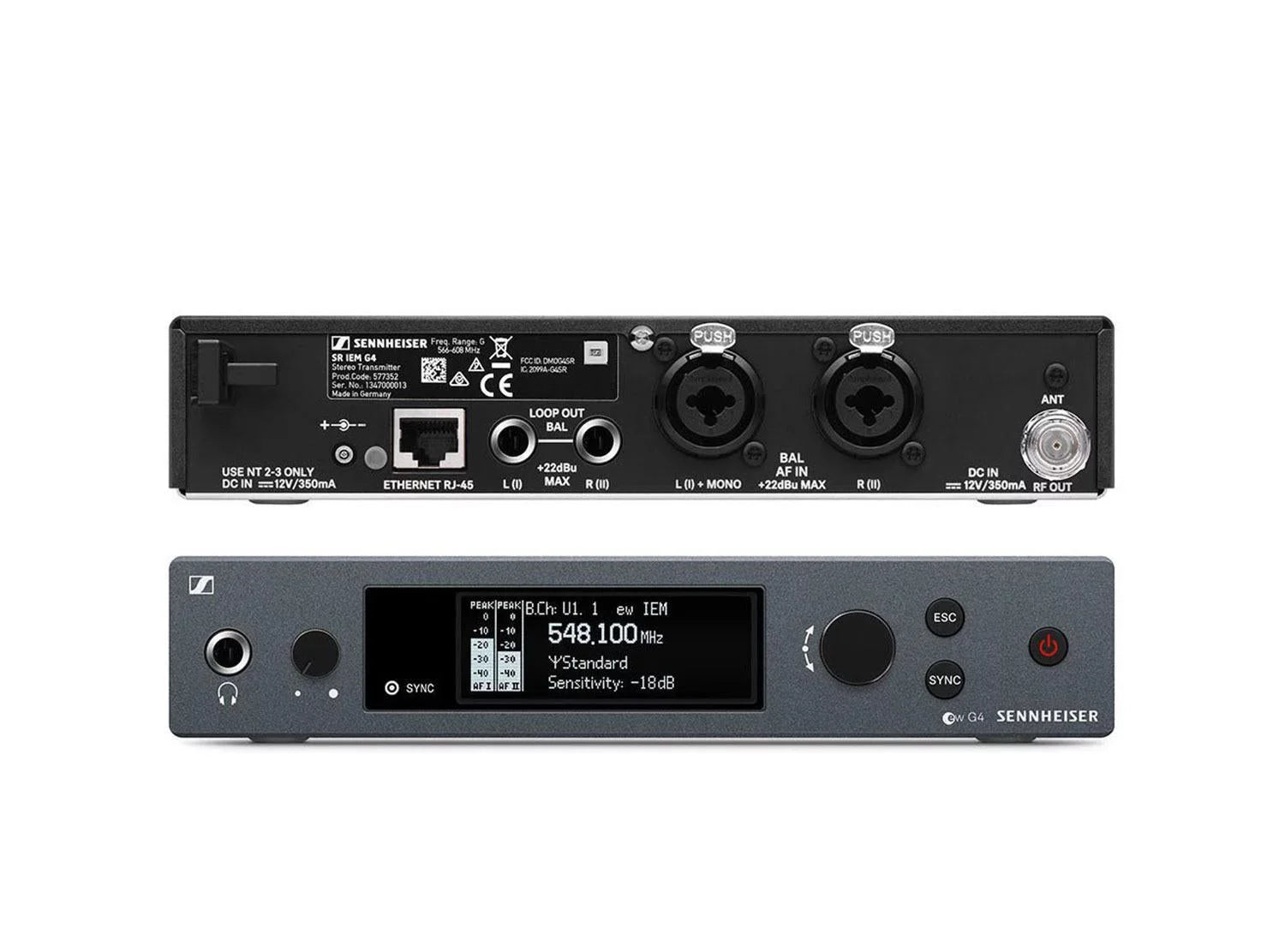 Sennheiser evolution wireless G4 ew IEM G4-G - Wireless audio delivery system