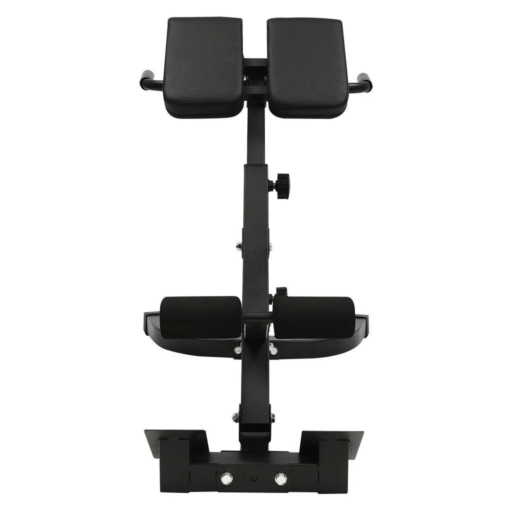 Roman Chair Back Extension Machine Hyperextension Bench with Angle Height Adjust