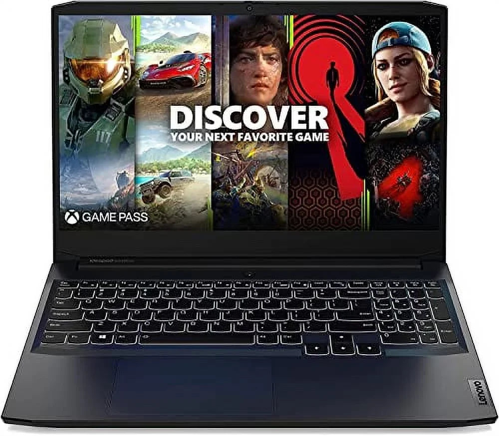 Lenovo IdeaPad Gaming 3 15.6" FHD 120Hz Gaming Computer, AMD Ryzen 5-5600H, 8GB RAM 1TB SSD, RTX 3050 Ti 4GB GDDR6, Backlit Keyboard, Bluetooth, Webcam, WiFi, Windows 11, Shadow Black