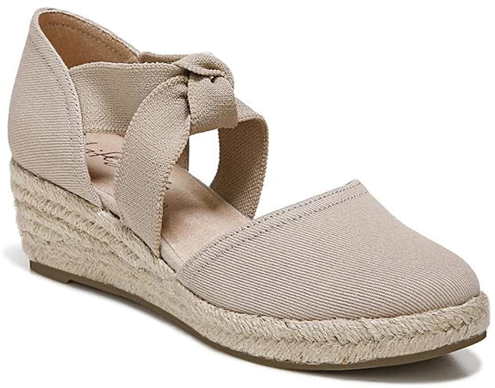 LifeStride Kascade Women's Sandals & Flip Flops Taupe Size 8 W