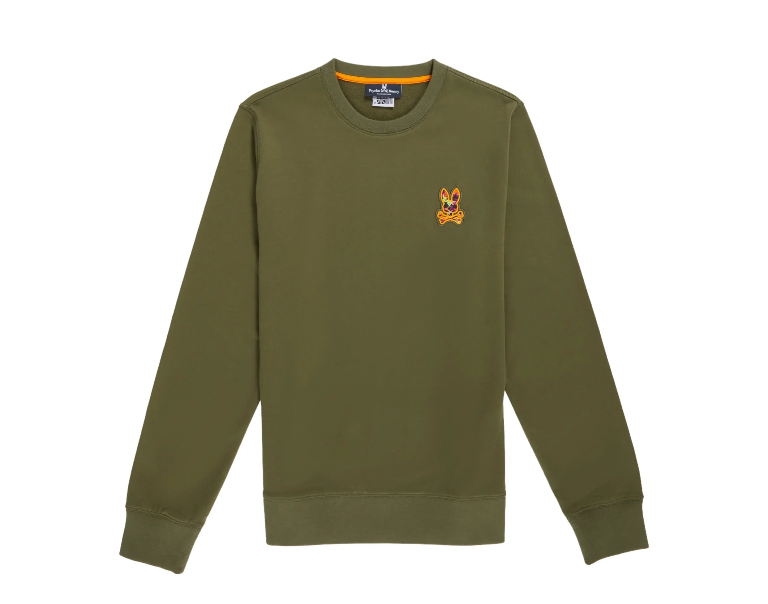Psycho BunnyPsycho Bunny Allen Men's SweatshirtDark OliveXXL