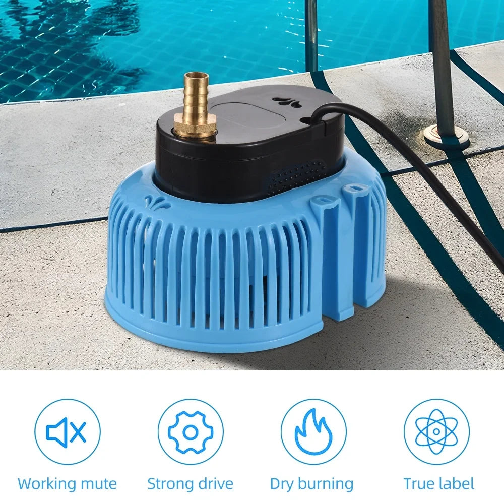 Anself Pool Cover Pump Above Ground Submersible Sump Pump