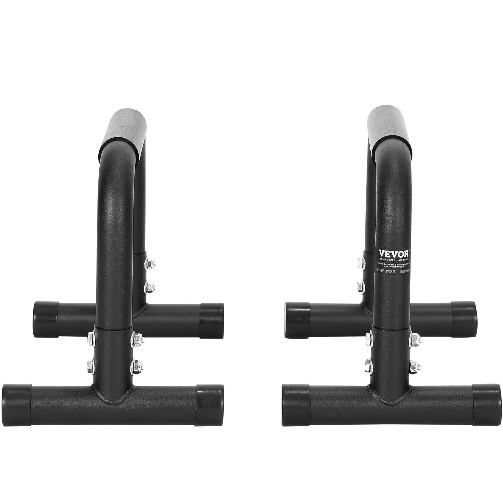 VEVOR Heavy-Duty Dip Bars, 500 lbs Capacity, Fitness Workout Stand with Stabilizers - Ideal for Home Gym, Office, and Outdoor Strength Training