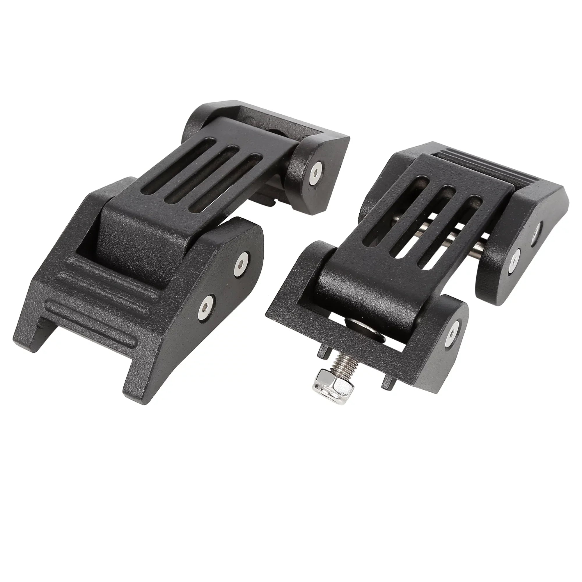 Unique Bargains 2pcs Auto Hood Latches Catch Lock for Jeep Wrangler JK JKU 2007-2017