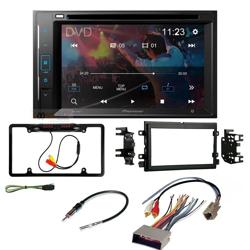 Pioneer AVH-240EX Double DIN DVD Camera Dash install Kit for 2007-2014 Ford ExpeditionPioneer AVH-240EX Double DIN DVD Camera Dash install Kit for 2007-2014 Ford Expedition
