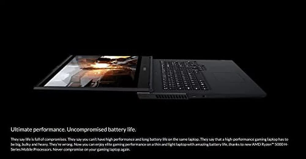 Lenovo Legion 5 Gen 6 Gaming Notebook, 17.3" FHD IPS 144Hz Screen, AMD Ryzen 7 5800H, NVIDIA GeForce RTX 3070(TGP 130W), Dolby Vision, Type-C, Win 10 Free Upto 11 (16GB RAM | 1TB PCIe SSD)