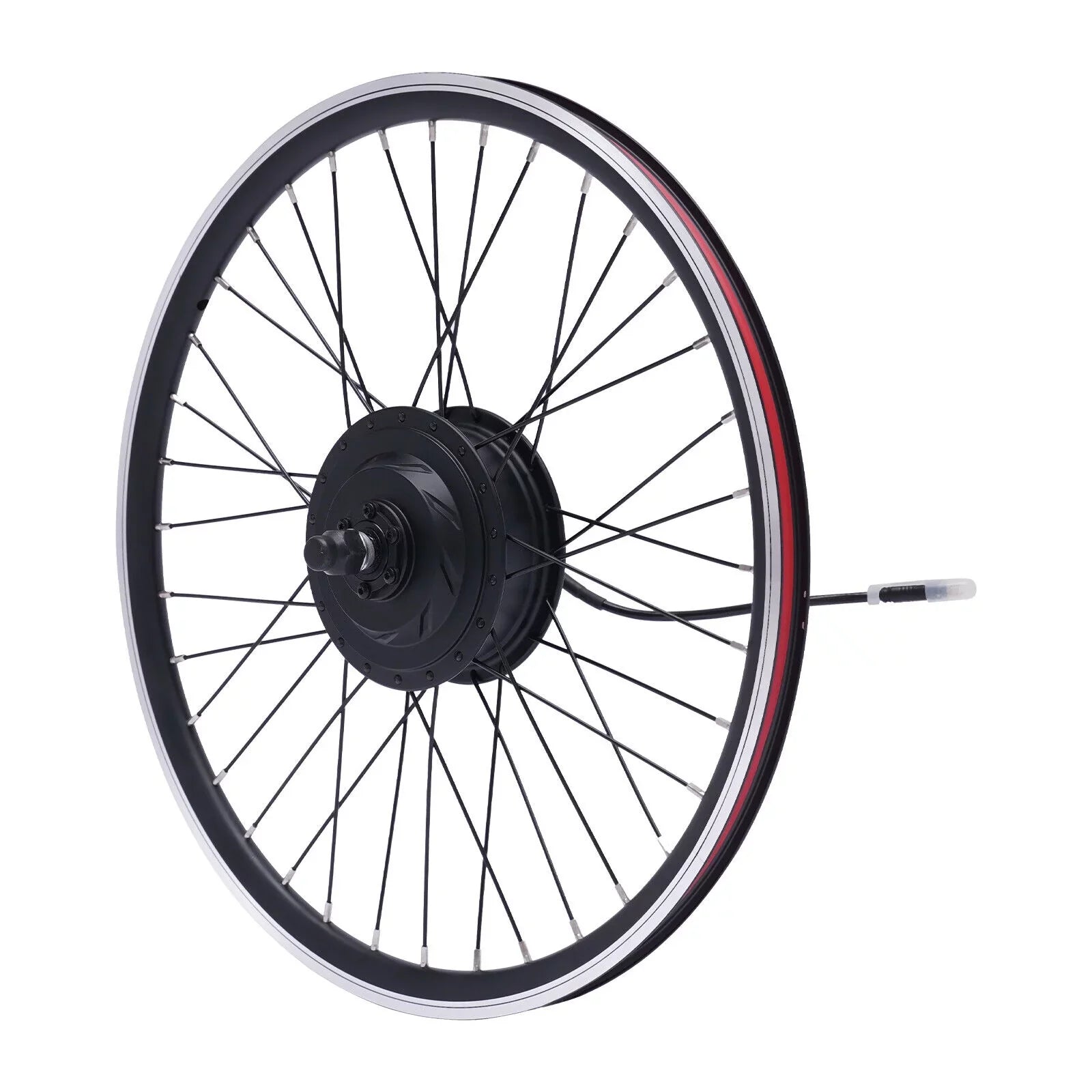 DENEST 27.5" E-Bike Front Wheel Hub Motor Electric Bicycle Motor Conversion Kit 500W 36V