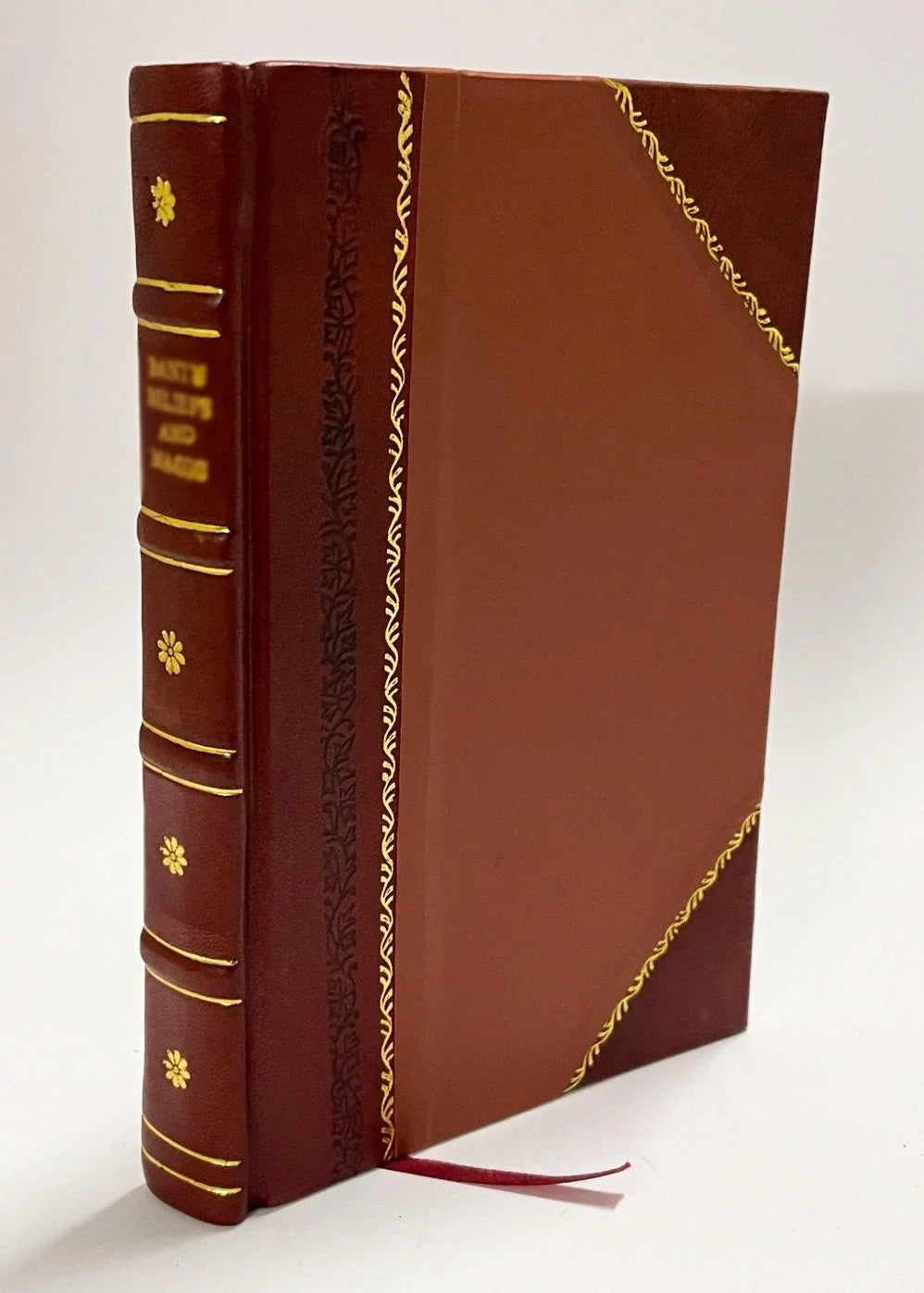 Nouveau Manuel Complet Du Cartonnier, Du Cartier Et Du Fabricant De Cartonnages, Ou L'Art De Faire Toutes Sortfs De Cartons,De Cartonnages Et De Cartes a Jouer Contenant Les (1845) [Leather Bound]