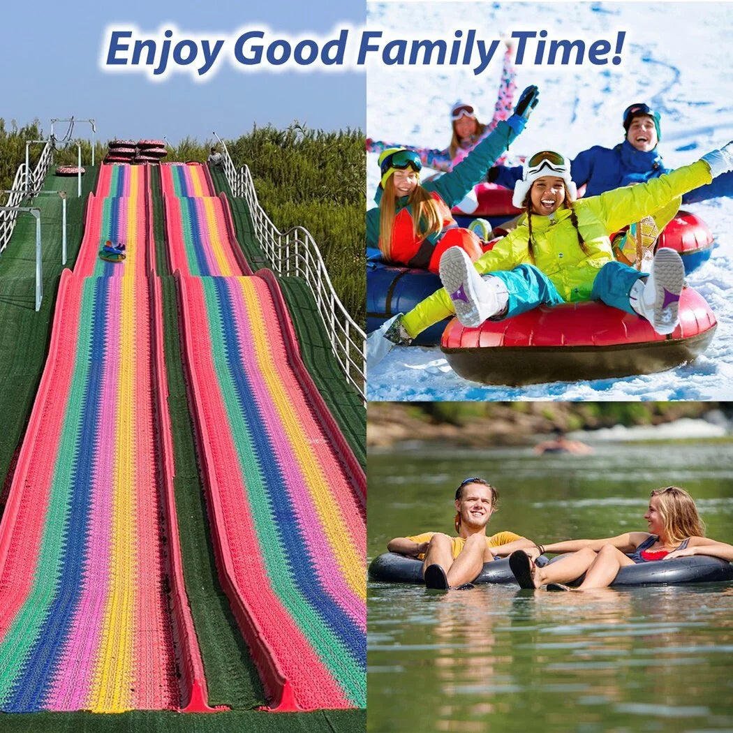 2PCS River Tubes for Adults, Heavy Duty Snow Tubes for Snow Sledding, 39inch Large Rubber Snow & Water Tire Tubes, Pool Closing Inner Tubes, Rubber Pool Float Inner Tubes