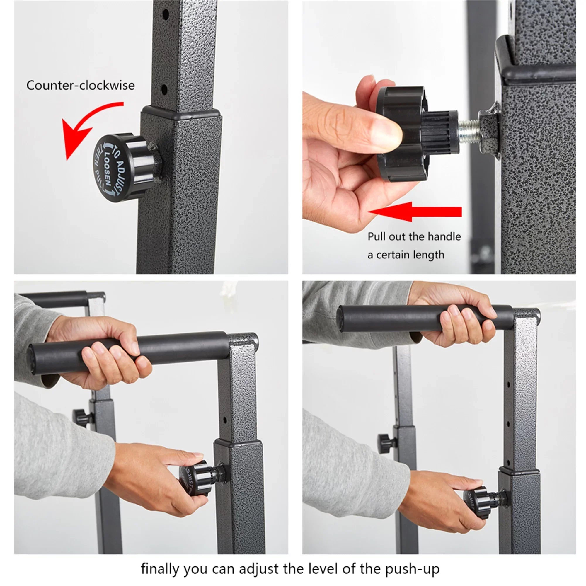 KARMAS PRODUCT Adjustable Strength Training Exercise Power Rack Exercise Stand Bar for Home Gym