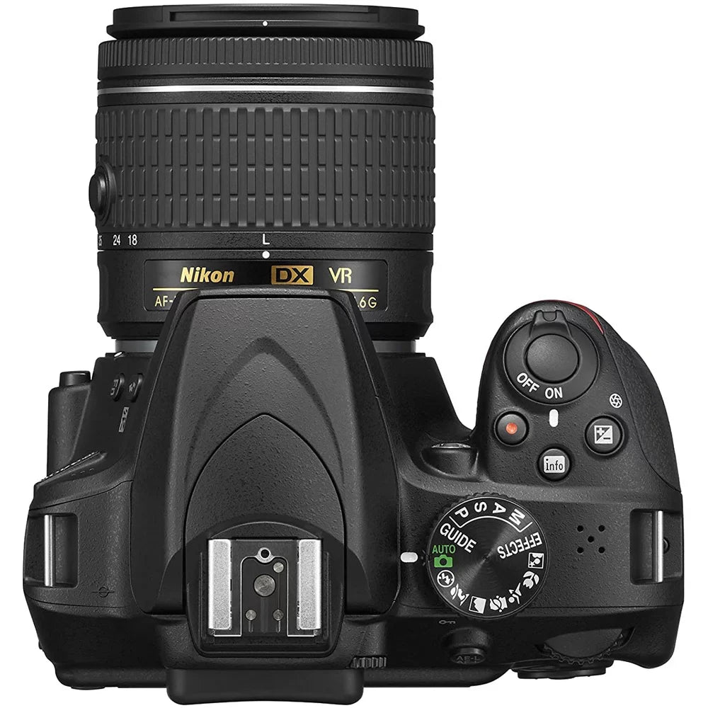 Renewed Nikon D3400 24.2 MP DSLR Camera with 18-55mm VR Lens Kit 1571B (Black) (Refurbished)