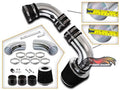 Rtunes Racing Cold Air Intake Kit + Filter Combo BLACK Compatible For 96-05 Chevy S10 / Blazer 4.3L / 96-05 GMC Sonoma/Jimmy 4.3L / 97-00 Isuzu Hombre / 96-01 Oldsmobile Bravada 4.3L
