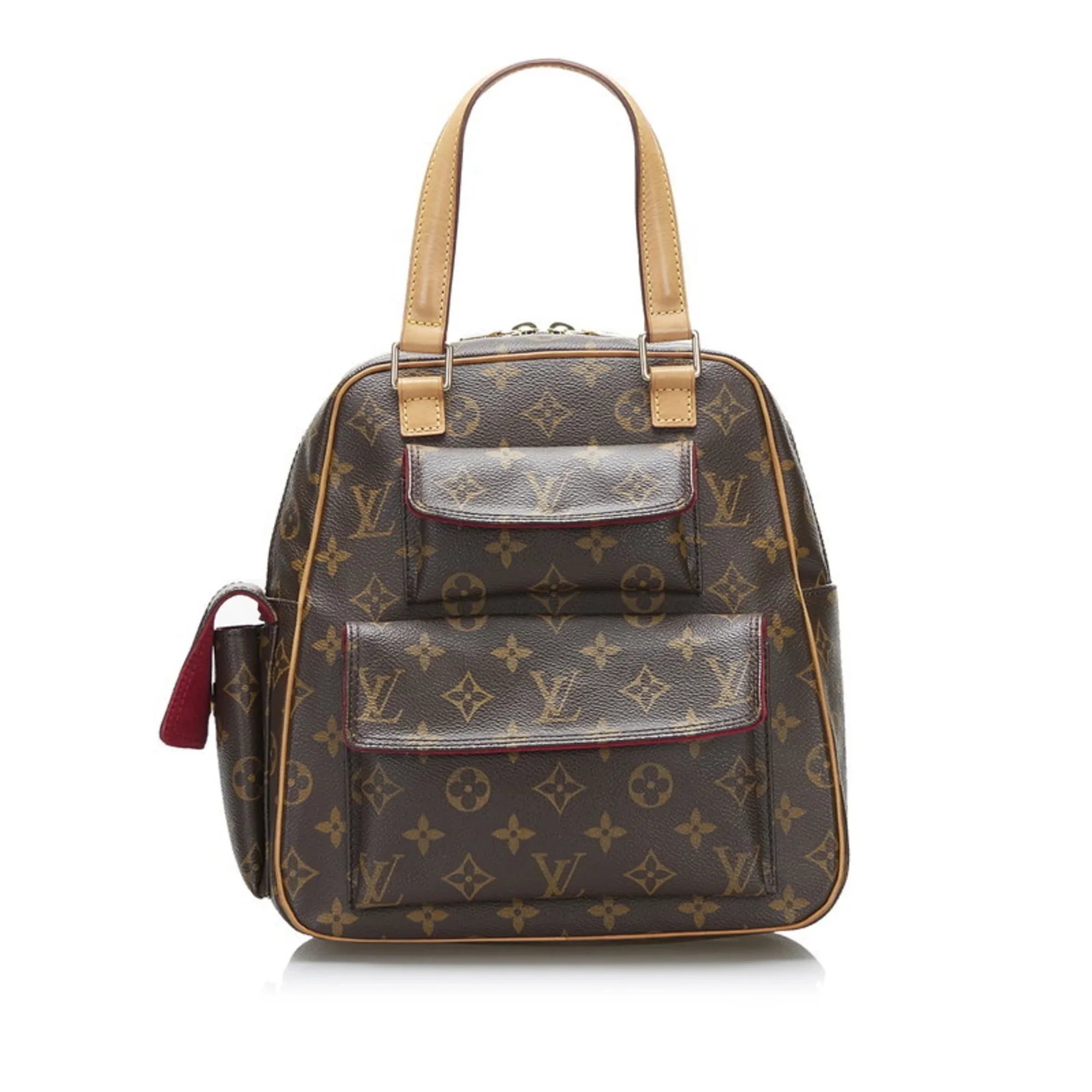 Pre-Owned Louis Vuitton Monogram Exantry Cite Handbag M51161 Brown PVC Leather Ladies LOUIS VUITTON (Good)