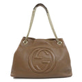 Pre-Owned Gucci 308982 Soho Chain Bag Tote Calf Ladies (Good)