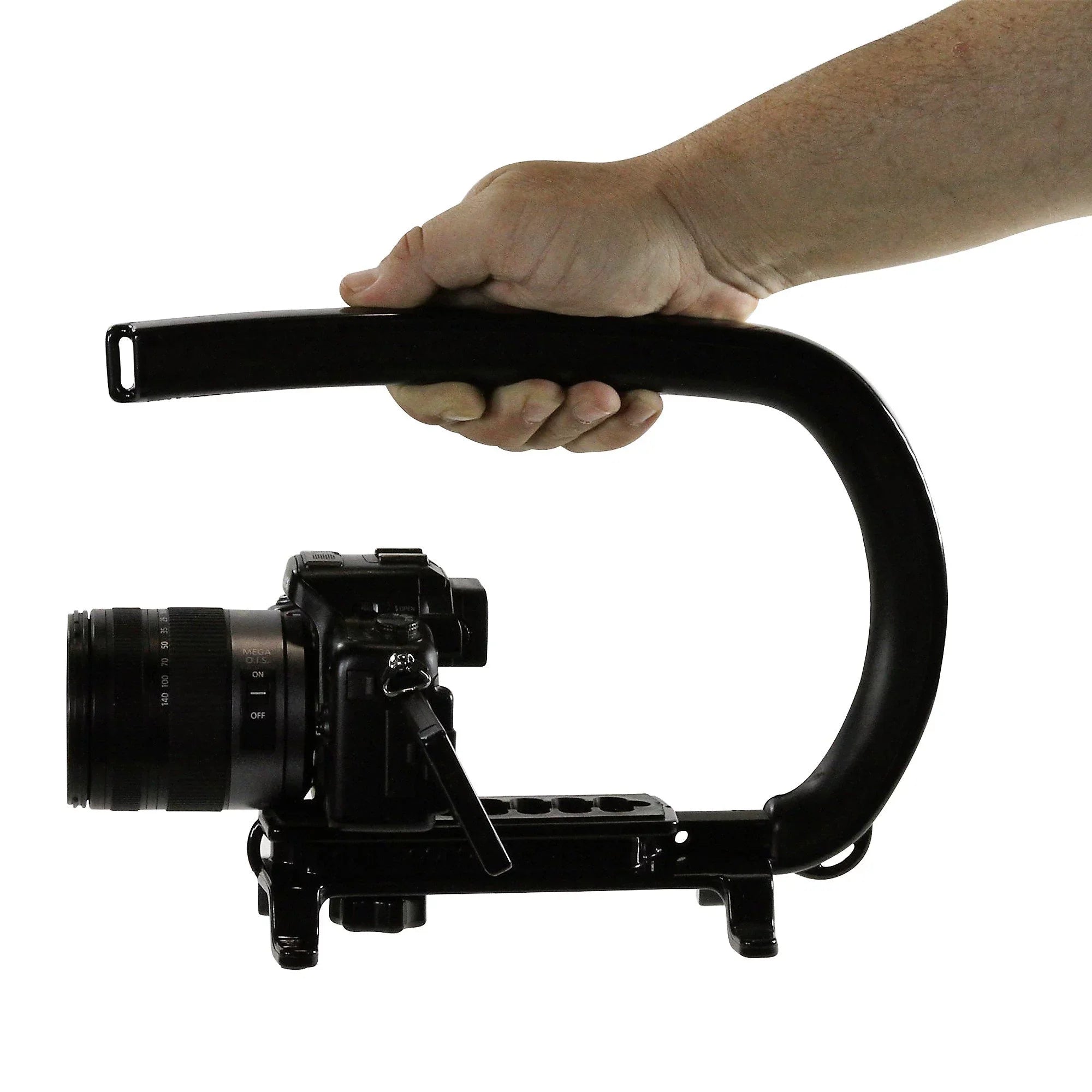 Cam Caddie Scorpion MAX Edition Universal Stabilzing Camera Handle - Includes 2 Accessory Shoes