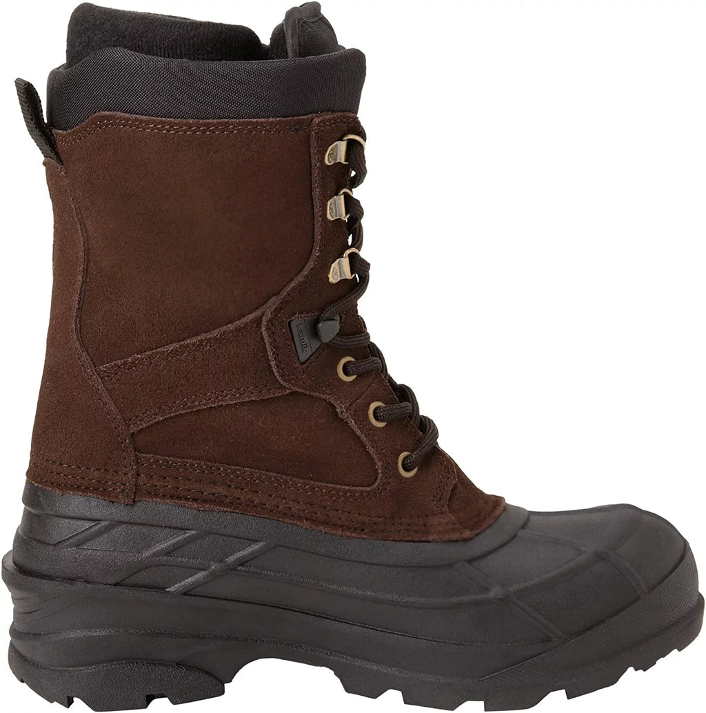 Kamik Men's Nationplus Boot (9.5 D(M) US, Dark Brown)