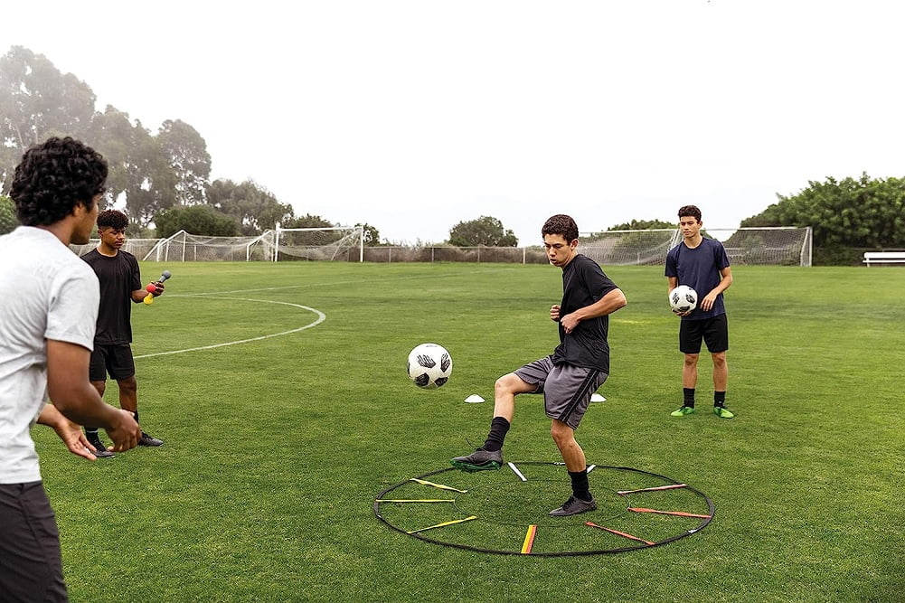 SKLZ Reactive Agility Ladder and 8 Cones for Improved Response Patterns