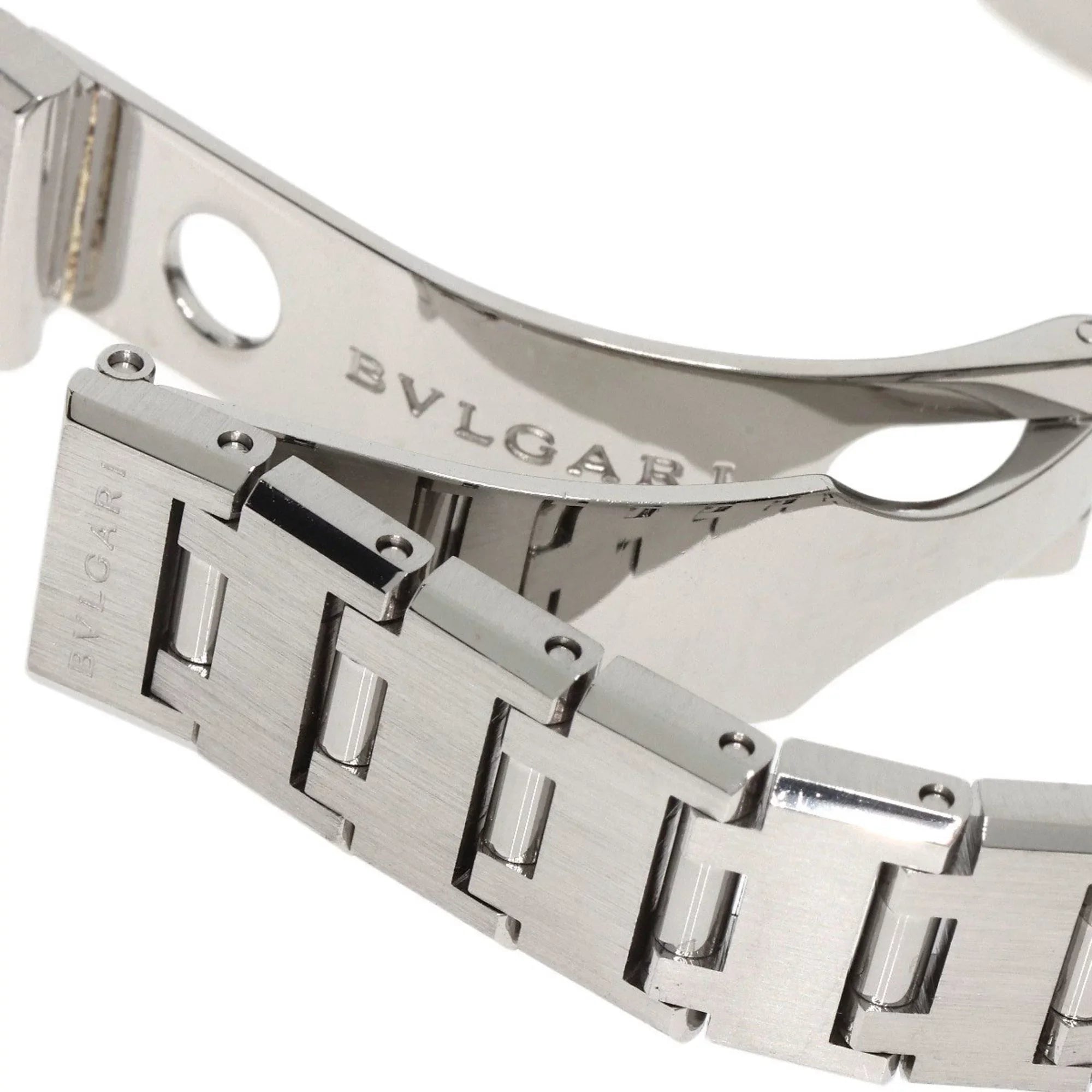 Pre-Owned Bvlgari BB23SS 12 12P diamond watch stainless steel SS ladies BVLGARI (Good)